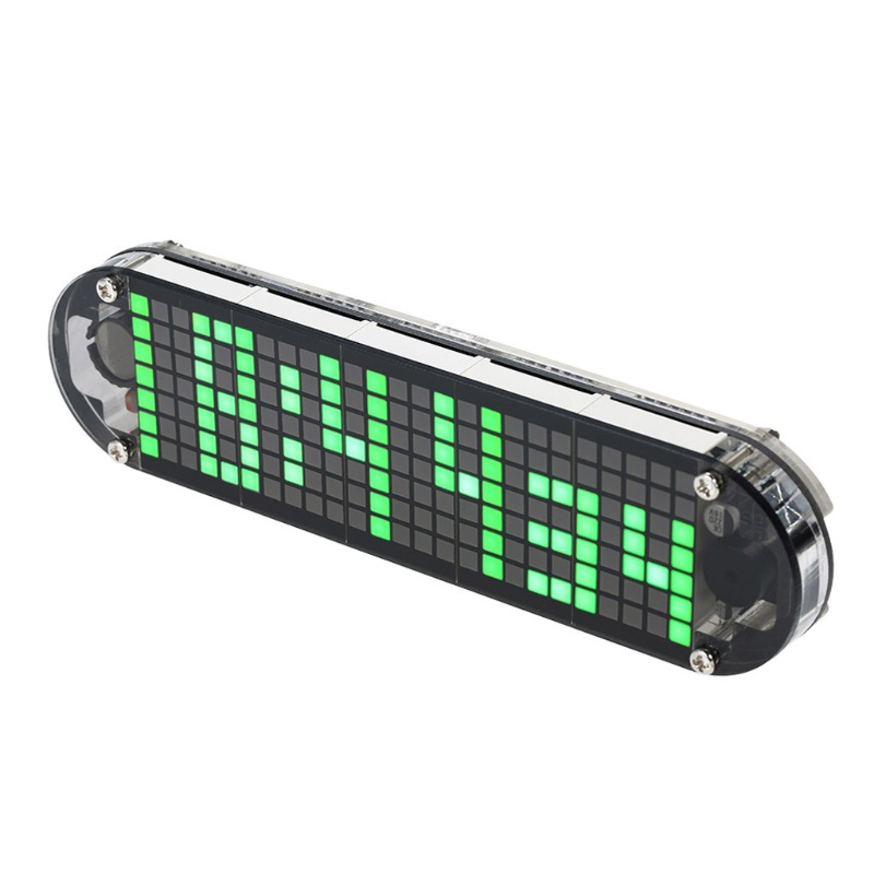 Btsg DS3231 Jam Alarm Digital LED Dot Matrix Multifungsi DIY Untuk Hadiah