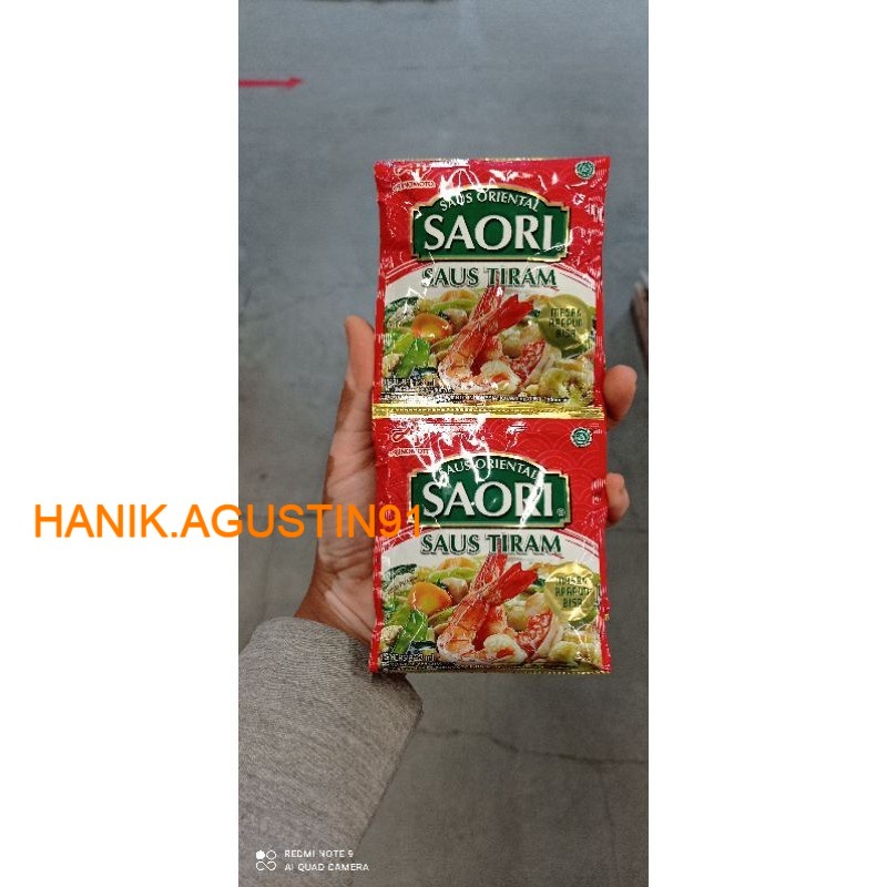 

SAORI Saus Tiram Sachet 26 ml isi 10 Sachet