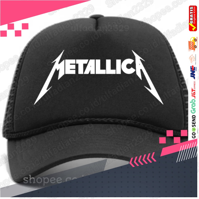 Topi Metallica Trucker - Topi Metallica
