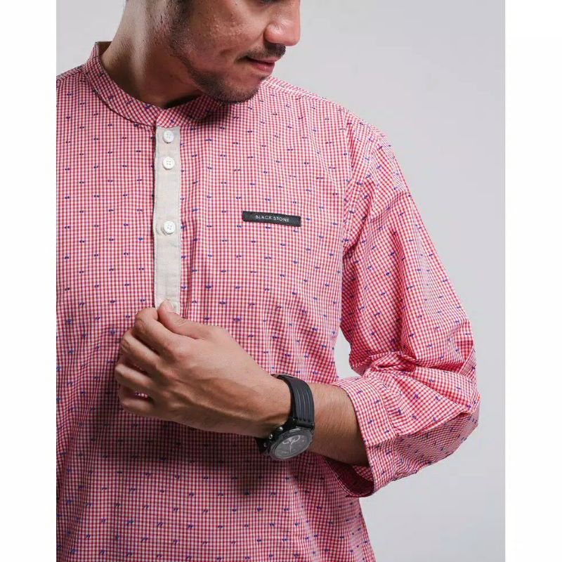 Kurta Kotak Black Stone