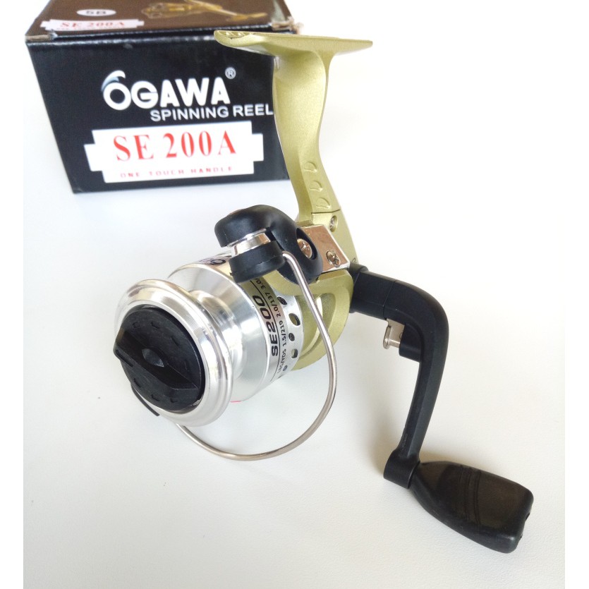 Reel Spinning Ogawa Se 200A Spool Almunium Reel Murah