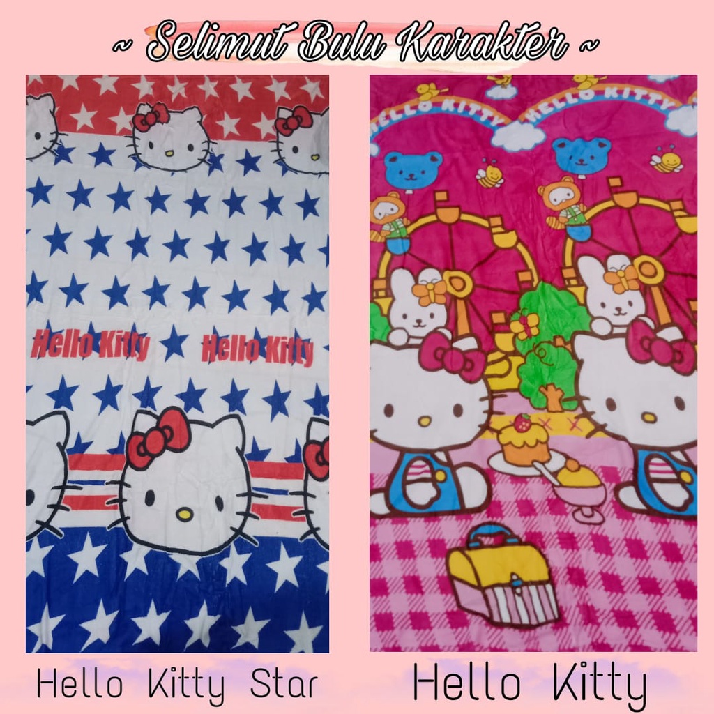 Selimut Bulu Karakter Part 2 (PARTAI GROSIR MURAH/ECER MURAH)-6