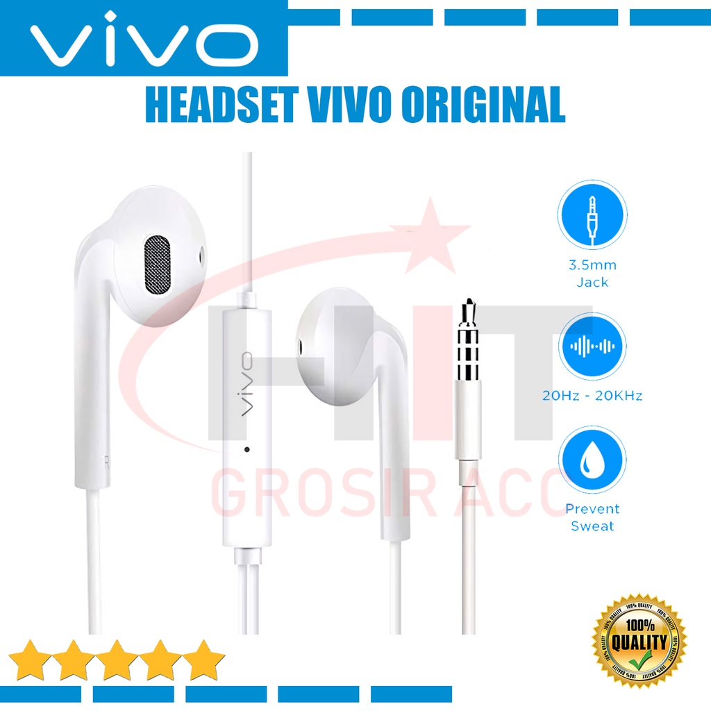Headset Original MH135 VIVO CopotaN Earphone