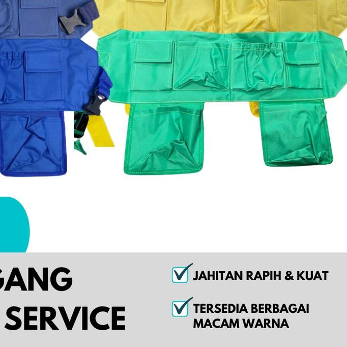 TAS PINGGANG CLEANING SERVICE ( CADDY BAG )