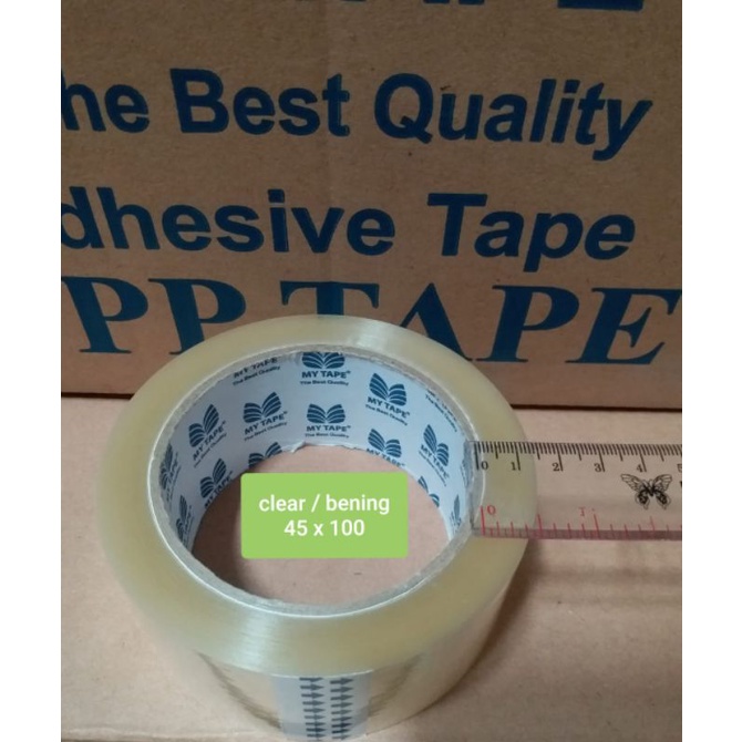 

Lakban MY TAPE dan T7 45X90 Yard dan 48x90 Yard Seperti Daimaru rekatnya