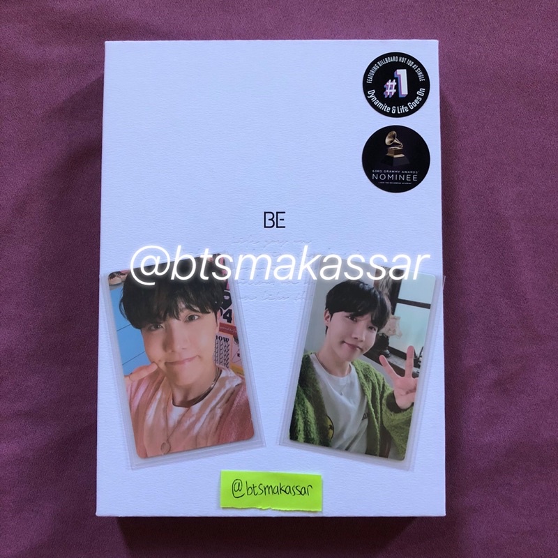 [OFFICIAL] BTS BE Essential BE ESS Album Fullset PC Photocard J Hope LD Lucky Draw M2u Jhope