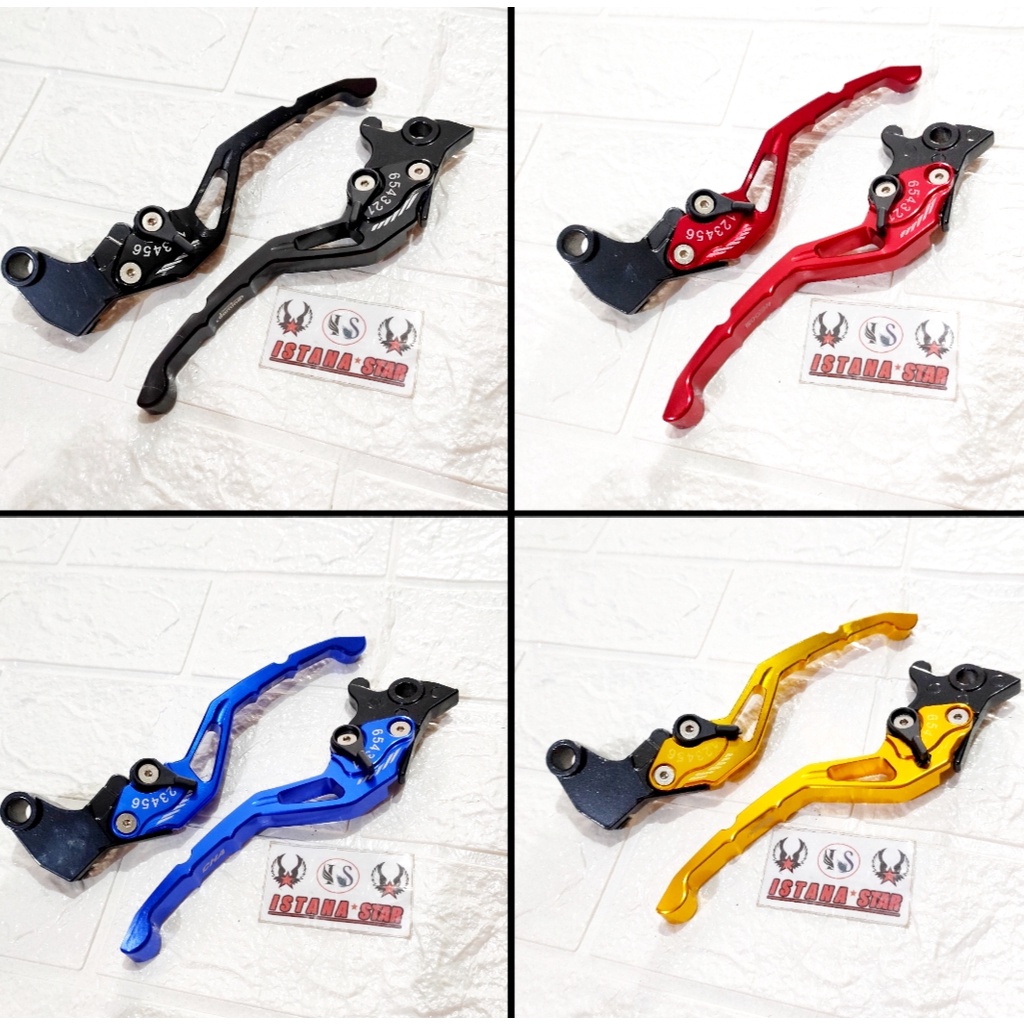 Handle Rem Vixion Kiri Kanan Set Full CNC Twotone - Handle Rem Vixion New Dan Old Bisa