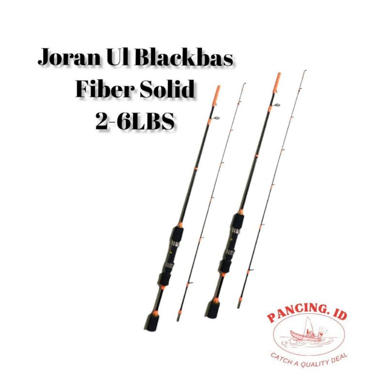 JORAN UL BLACKBASS FIBER SOLID 2-6LB 180CM