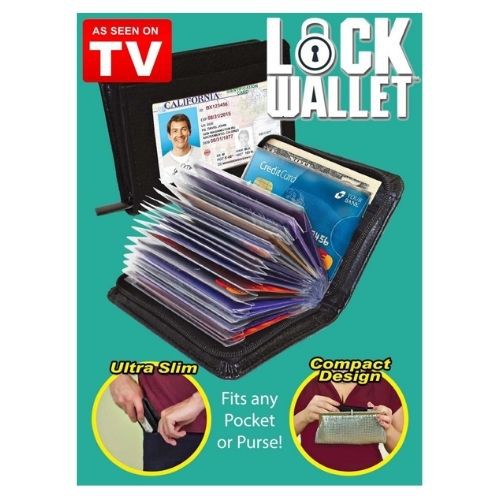 Tas Dompet Kartu Anti RFID Wallet 36 Card Slot Money Pocket 111134