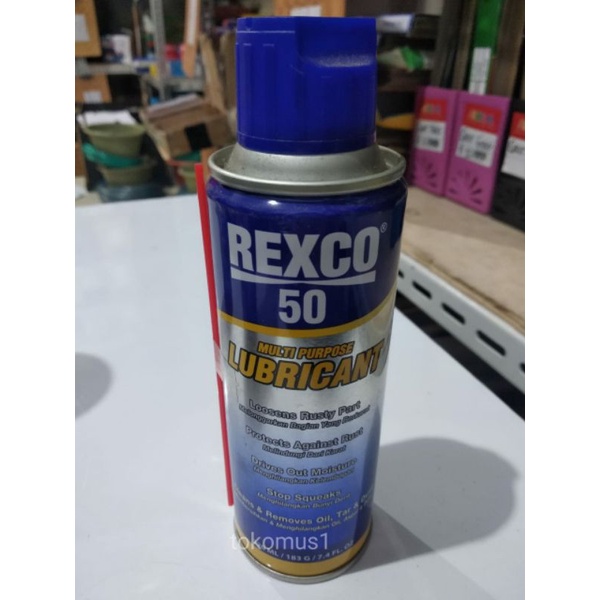 REXCO 50 LUBRICANT SPRAY PELUMAS MINYAK SERBA GUNA