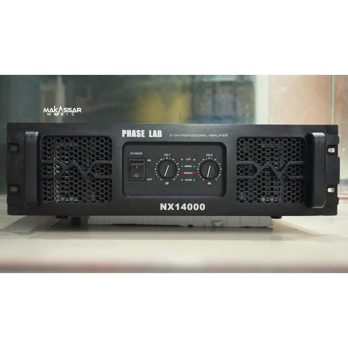 Favorit] Phase Lab Nx14000 2-Channel Power Amplifier (2 X 3750Watt 4Ohm)