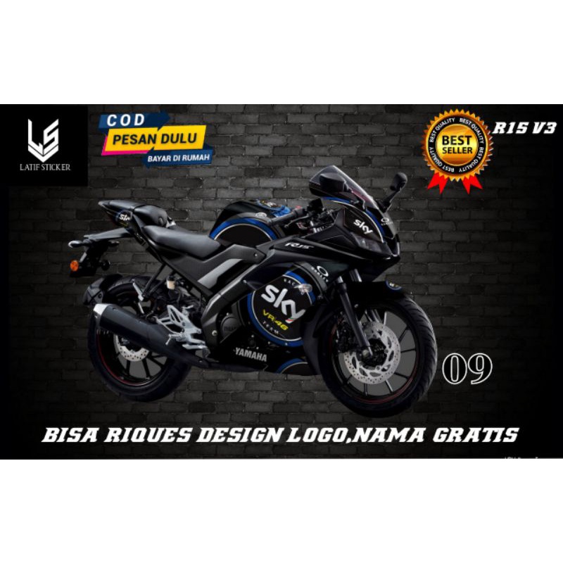 Decal motor R15 v3 sky