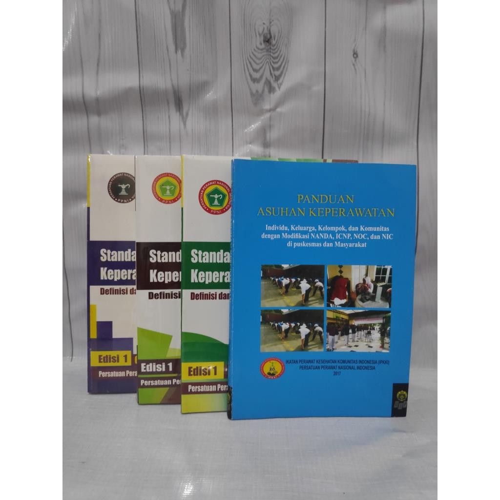 SLKI , SDKI , SIKI , Panduan Asuhan Keperawatan( Paket 4 Buku )