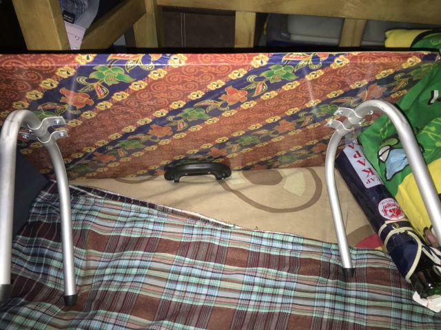 Meja Belajar Aluminium Dengan Pegangan (1 Pcs)