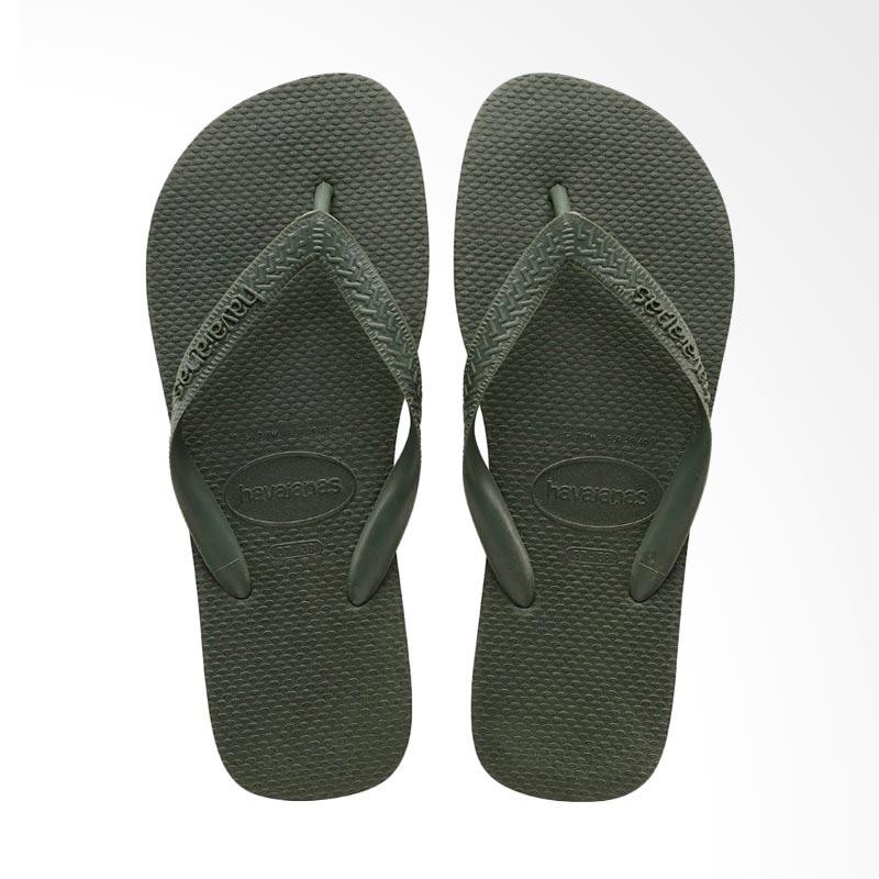  Havaianas  Top 4896 Green Olive Sandal  Wanita  Shopee 