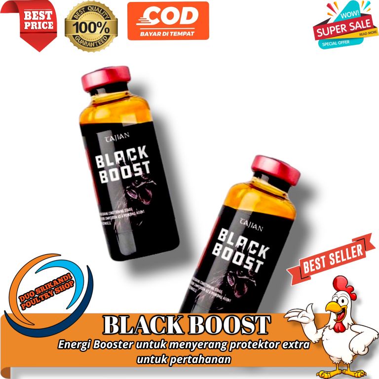 DOPING AYAM BLACK BOOST 30mL TAJIAN BALI - NEW FORMULA