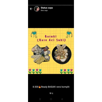 

BASUKI ( Baso Aci Suki komplit )