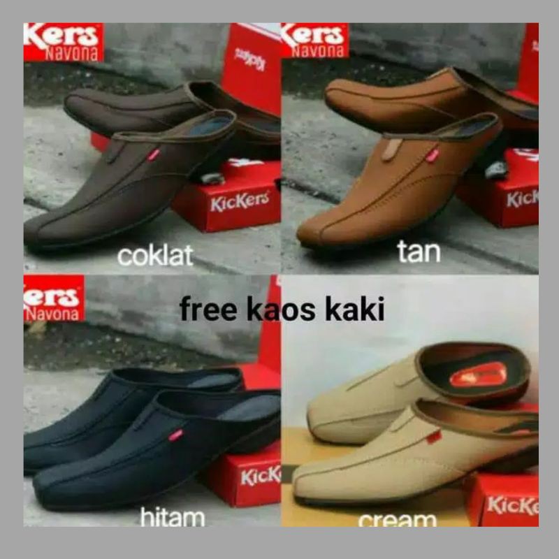 Sepatu Sendal Pria crocodile kulit asli original