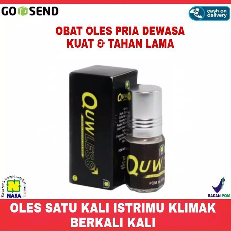 QUWLESS NASA - QUWLESS - QUWLESS NASA ORIGINAL - OBAT OLES PRIA TAHAN LAMA -