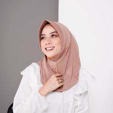 Kerudung Khimar Instan Hijab Sporty pet bahan Jersey Olahraga Volly Basket Futsa