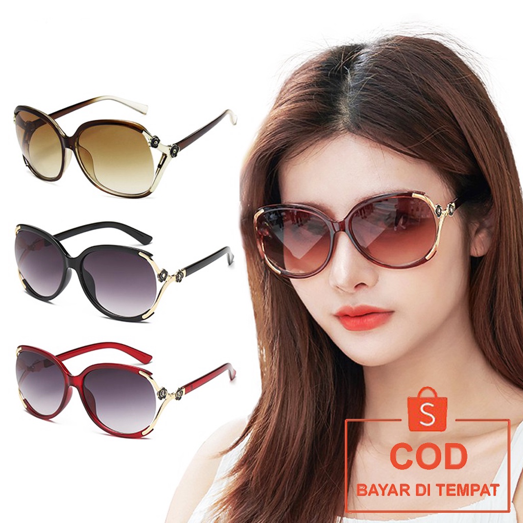 ✅COD KACAMATA HITAM SUNGLASSES AKSESORIS FASHION KOREAN STYLE PHOTOCROMIC ANTI RADIASI GAYA WANITA PEREMPUAN CEWEK KOREA ORIGINAL