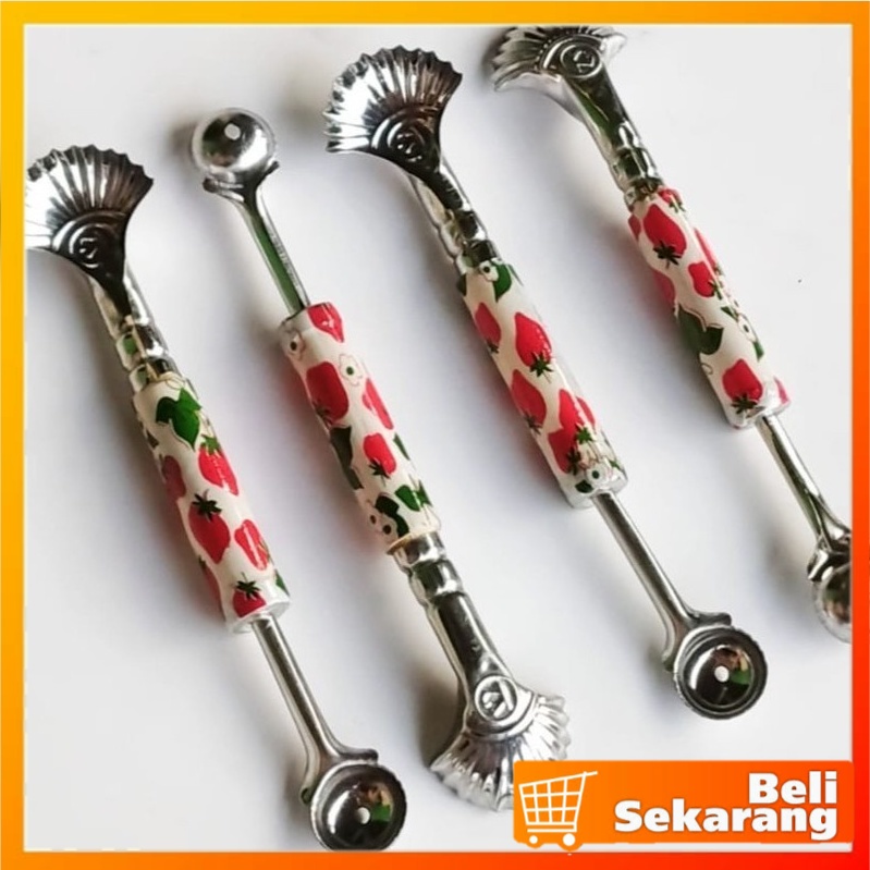 

Kerok Degan Ceplokan Bulat Buah Kerokan Kelapa muda Stainless