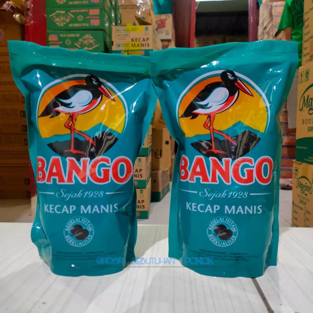 KECAP MANIS BANGO POUCH 520 ML