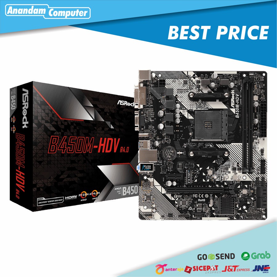 Asrock B450M-HDV R4.0