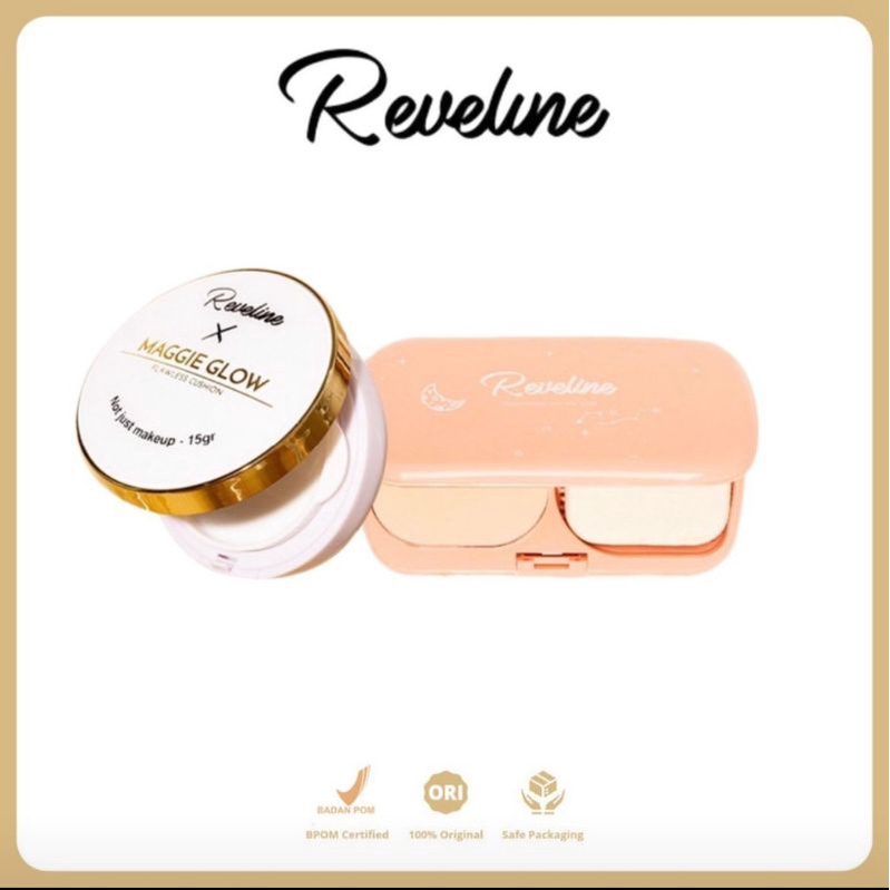REVELINE Flawless Cushion / REVELINE Two Way Cake