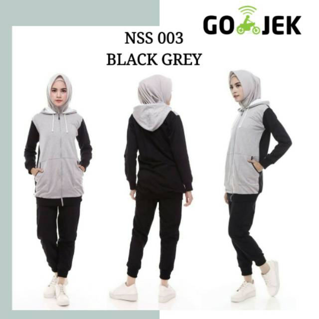 Baju Olahraga Muslim Muslimah Wanita Baju Senam Perempuan Murah Modis Nay Nss 03 Shopee Indonesia