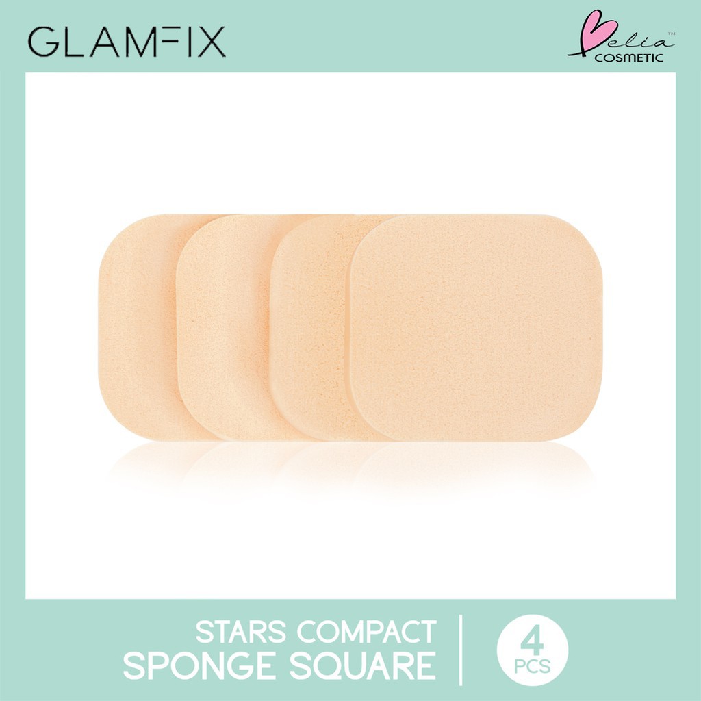 ❤ BELIA ❤ Glam Fix Puff Camelia | Fix Summer Pocket Professional Powder Sponge Glamfix Y.O.U Makeups