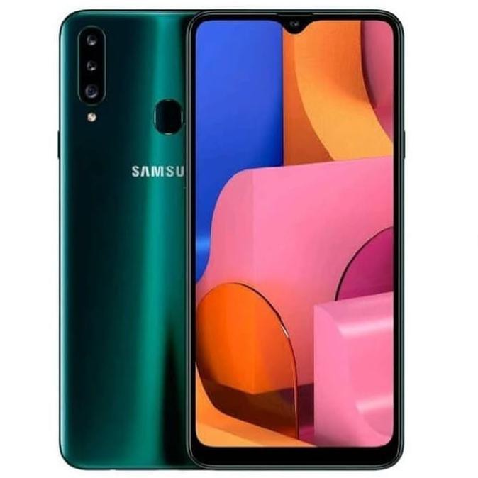 Samsung Galaxy A20S Smartphone 32Gb/ 3Gb Green Harga Diskon