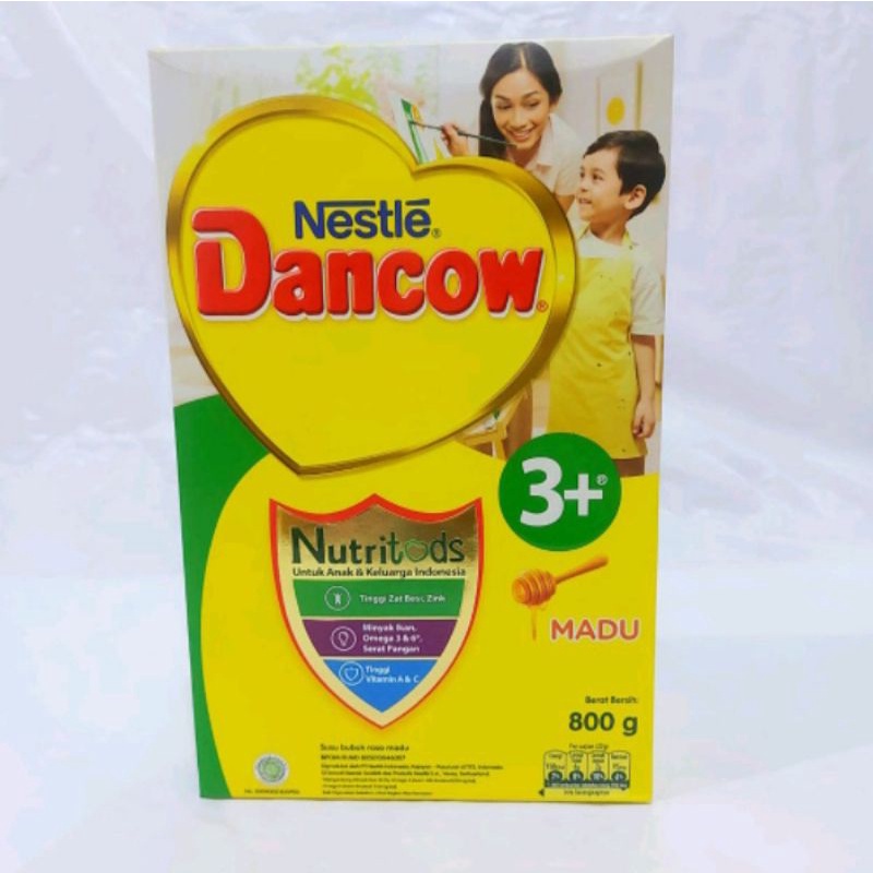 dancow 3+ madu 750 gr