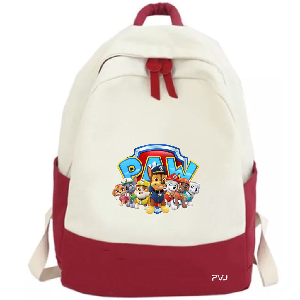 PVJ Tas PAW Patroli Anak Laki Laki Ransel Sekolah SD Backpack School