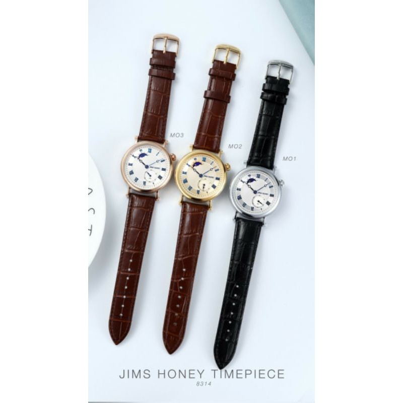 JIMS HONEY JAM TANGAN 8314 jam tangan pria wanita casual simple