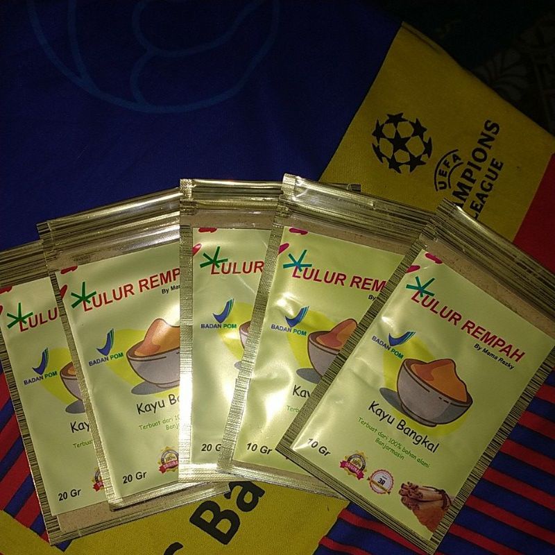 Lulur rempah kayu bangkal ORI