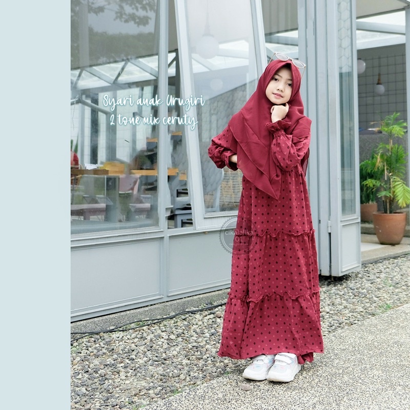 GAMIS ANAK URUGIRI MIX CERUTY ARMANY