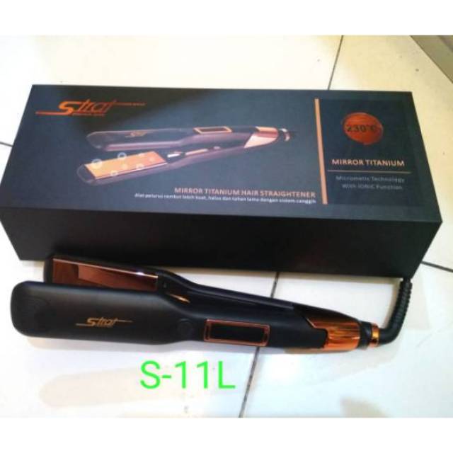 Catok Strat ionic#titanium#magic mirror#korea#termurah