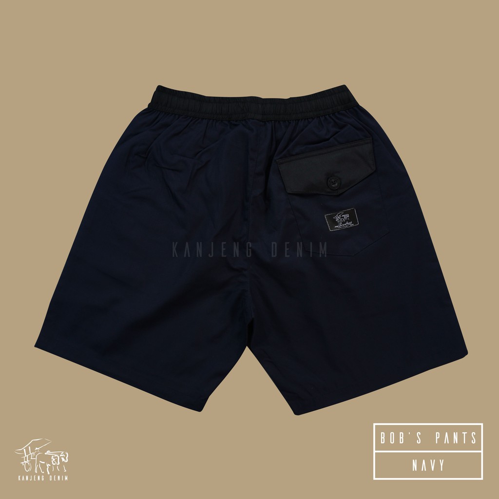 Kanjeng Denim Boardshort Celana Pendek BOB'S PANTS NAVY