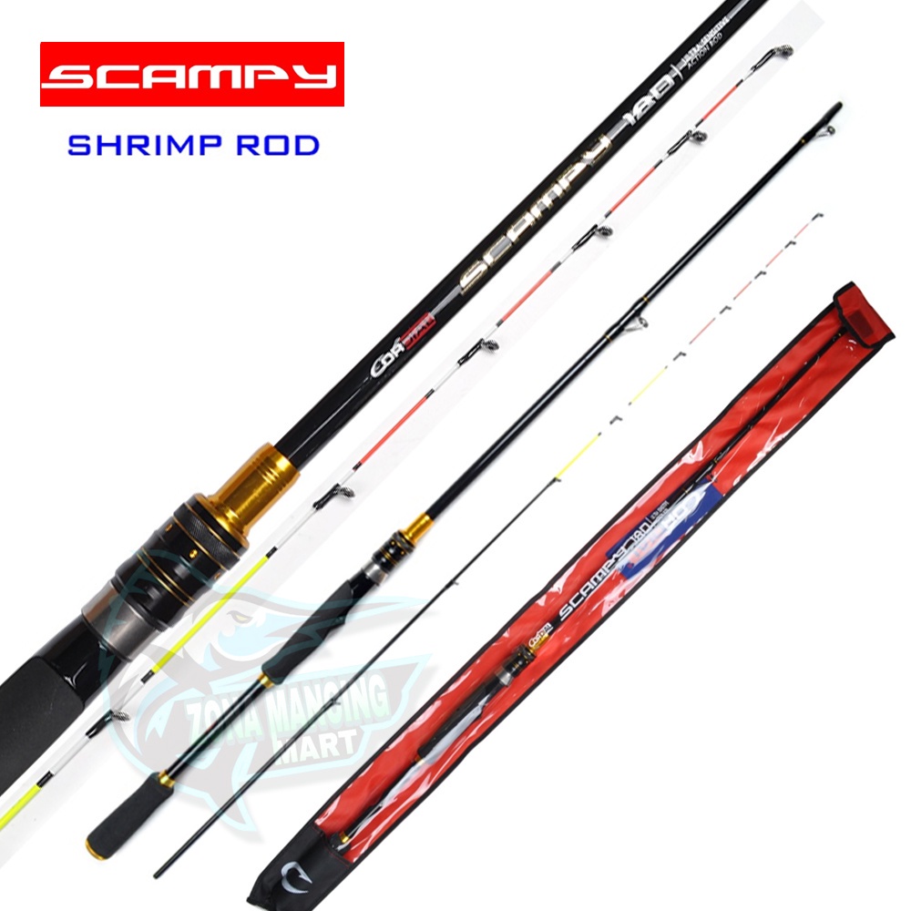 GROSIR Joran CORDIAL SCAMPY 150 - 165 - 180 | Joran Udang | Lentur | Rod | Schrimp | Pilih Ukuran | 
