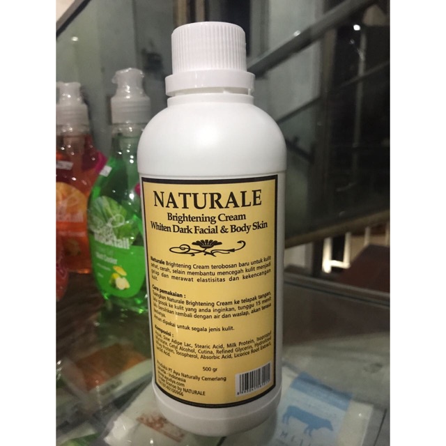 Naturale Bleaching / Brightening Cream 250gr - 500gr