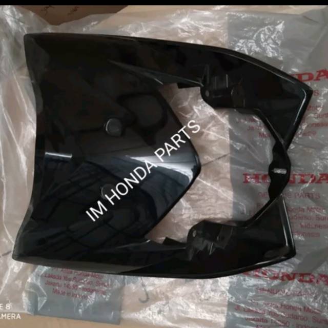 Cover body tameng depan Honda Blade lama hitam original