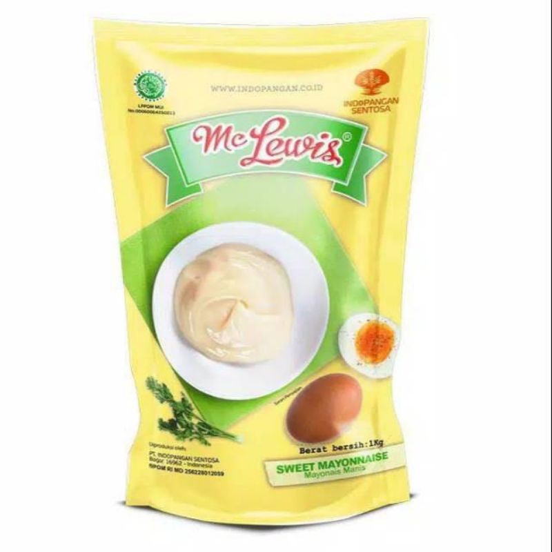 

MC LEWIS SWEET MAYO 1LITER/MAYONAIS 1KG