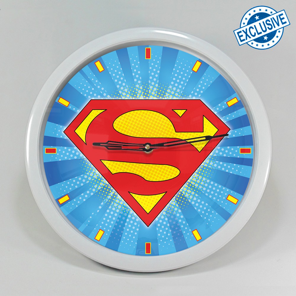 (ISTIMEWA &amp; BAGUS) JAM DINDING SUPERMAN EXCLUSIVE - LIMITED EDITION