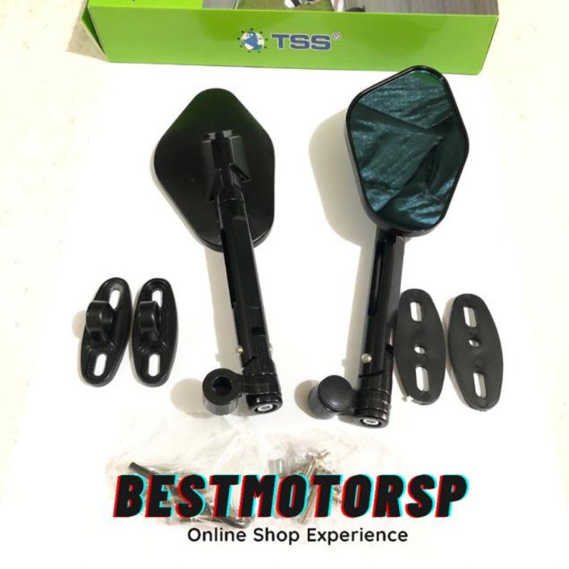 Spion Tomok model Rizoma Elisse oktagon motor Yamaha Nmax V1 V2 Aerox lexi Xmax Vixion Mio Freego