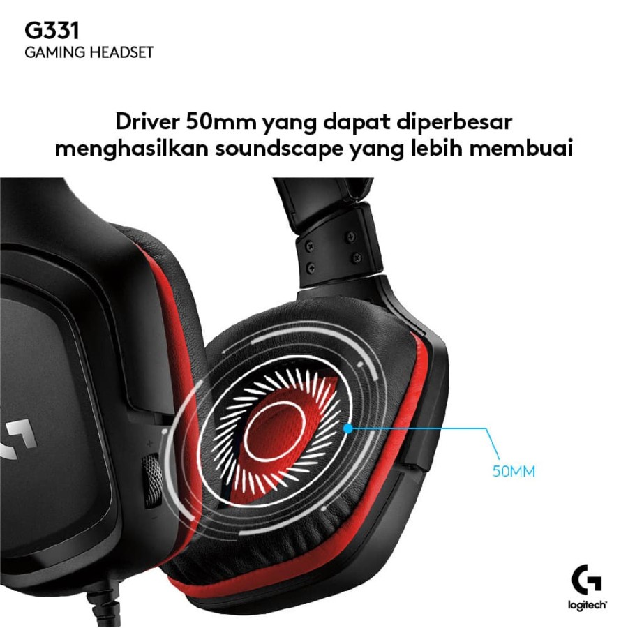 HEADSET GAMING LOGITECH G331 2.0 ORIGINAL