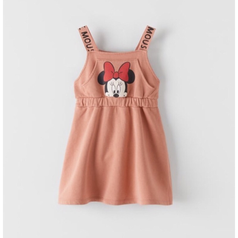 ZARA - Minnie mouse Disney pinafore Dress