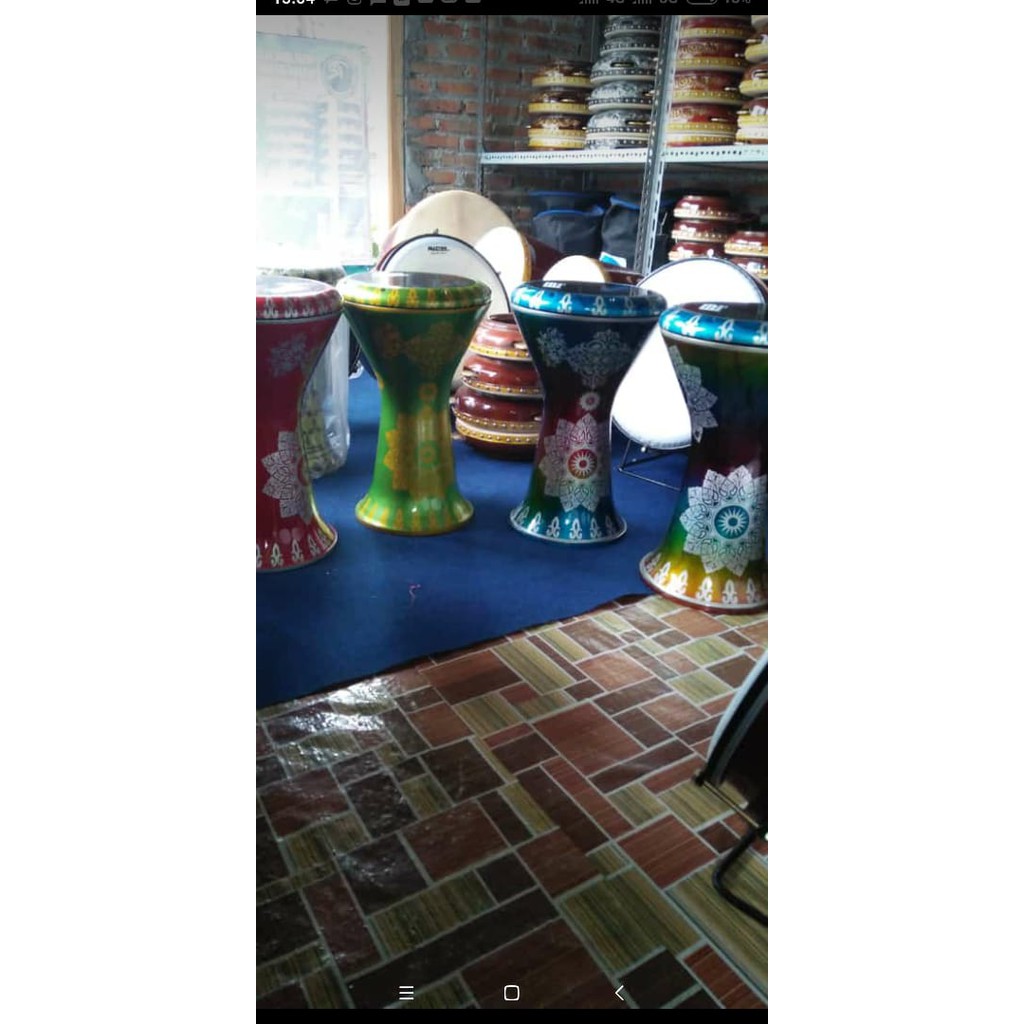 Darbuka Alumunium Motif Fariasi