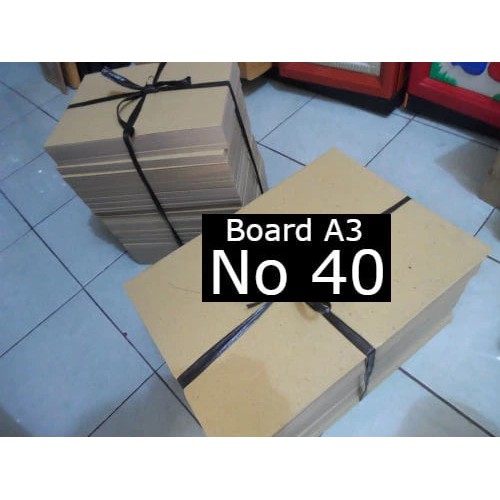

Kertas Board No 40 Ukuran A3