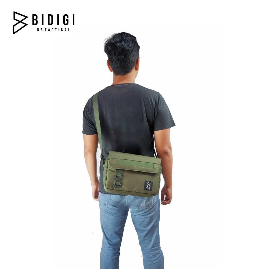 BIDIGI CUBE TAS SELEMPANG/SLINGBAG/SLEMPANG ARMY TACTICAL